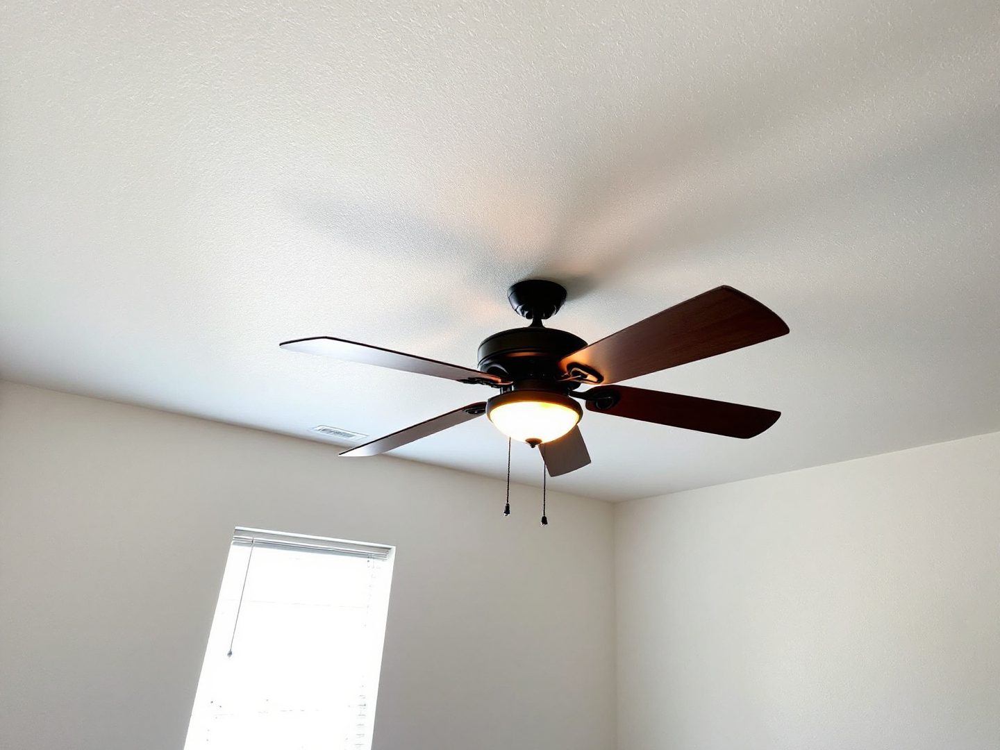 New ceiling fan with light